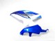 Blue White 08-10 GSXR 600/750 Motorcycle Fairing