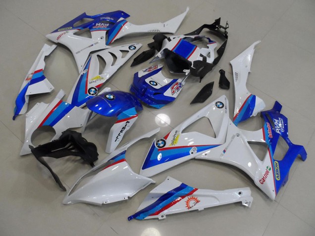 Blue White 09-14 S1000RR Motorcycle Fairings Blue White 09-14 S1000RR Motorcycle Fairings