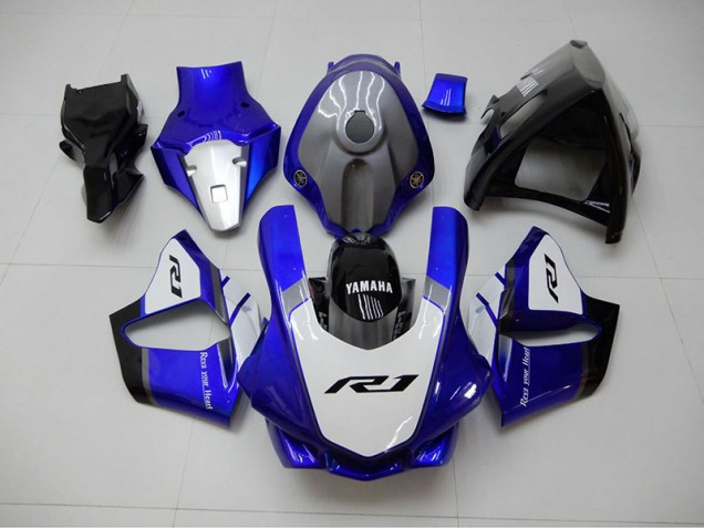 Blue White 15-19 YZF R1 Motorcycle Fairings Blue White 15-19 YZF R1 Motorcycle Fairings