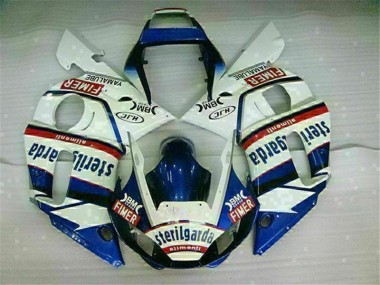 Blue White 98-02 YZF R6 Motorcycle Bodywork
