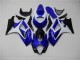 Blue White Black 07-08 GSXR 1000 Motorcycle Fairings Blue White Black 07-08 GSXR 1000 Motorcycle Fairings