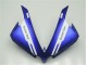 Blue White Black 12-14 YZF R1 Motorcycle Fairings Blue White Black 12-14 YZF R1 Motorcycle Fairings