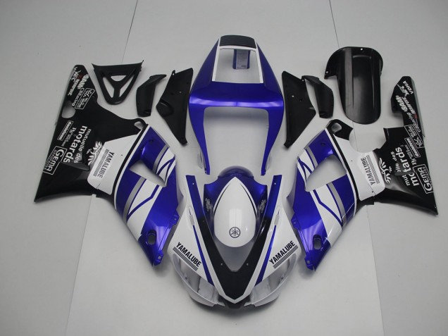 Blue White Black 98-99 YZF R1 Motorcycle Fairings Blue White Black 98-99 YZF R1 Motorcycle Fairings
