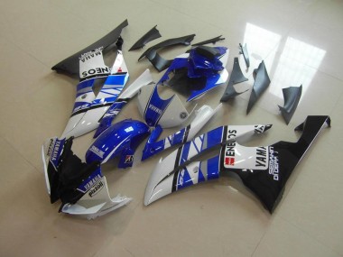 Blue White Blue White ENEOS 08-16 YZF R6 Motorcycle Fairings