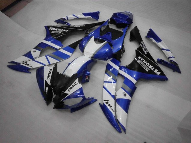 Blue White FAAC 08-16 YZF R6 Motorcycle Fairings Blue White FAAC 08-16 YZF R6 Motorcycle Fairings
