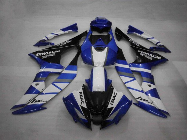 Blue White FAAC 08-16 YZF R6 Motorcycle Fairings Blue White FAAC 08-16 YZF R6 Motorcycle Fairings