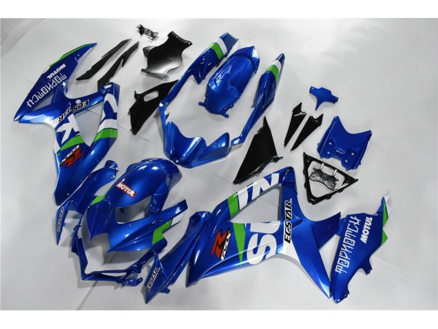 Blue White Green 08-10 GSXR 600/750 Motorcycle Fairings Blue White Green 08-10 GSXR 600/750 Motorcycle Fairings