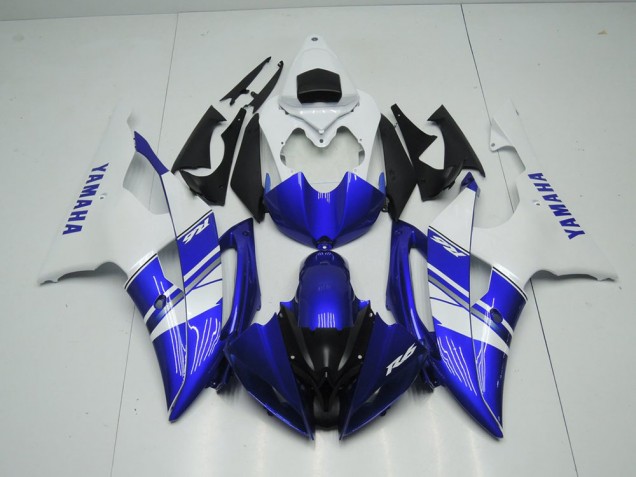 Blue White OEM Style 08-16 YZF R6 Motorcycle Fairings Blue White OEM Style 08-16 YZF R6 Motorcycle Fairings