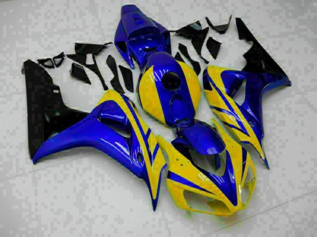 Blue Yellow 06-07 CBR1000RR Motorcycle Fairings Blue Yellow 06-07 CBR1000RR Motorcycle Fairings