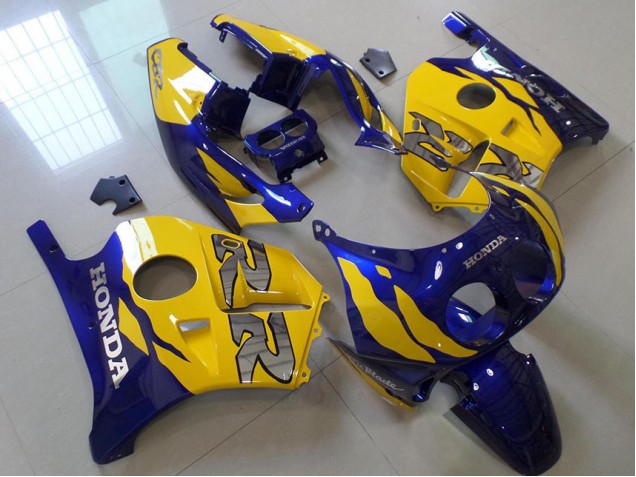 Blue Yellow 91-98 CBR250RR MC22 Motorcycle Fairings Blue Yellow 91-98 CBR250RR MC22 Motorcycle Fairings
