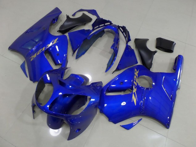 Blue with Gold Sticker 00-01 ZX12R Motorcycle Fairings Blue with Gold Sticker 00-01 ZX12R Motorcycle Fairings