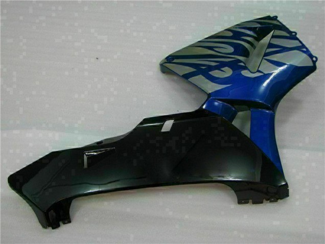 Blue with Silver Flame 03-04 CBR600RR Motorcycle Fairings Blue with Silver Flame 03-04 CBR600RR Motorcycle Fairings