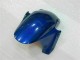 Blue with Silver Flame 03-04 CBR600RR Motorcycle Fairings Blue with Silver Flame 03-04 CBR600RR Motorcycle Fairings