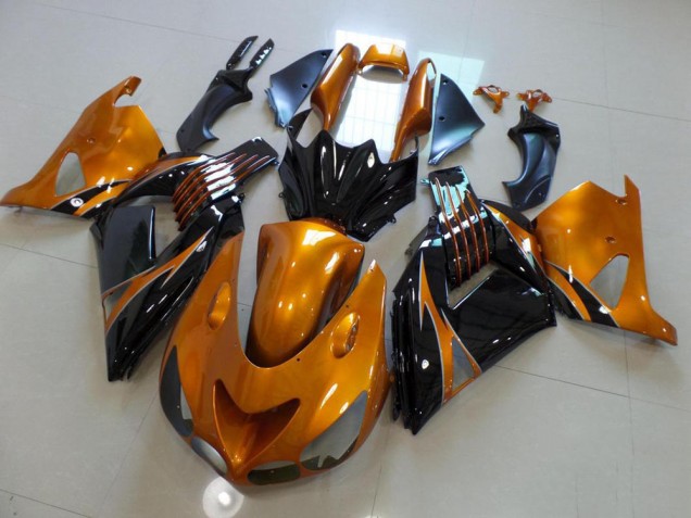 Brown and Black No Sticker 06-11 ZX14R ZZR1400 Motorcycle Fairings Brown and Black No Sticker 06-11 ZX14R ZZR1400 Motorcycle Fairings