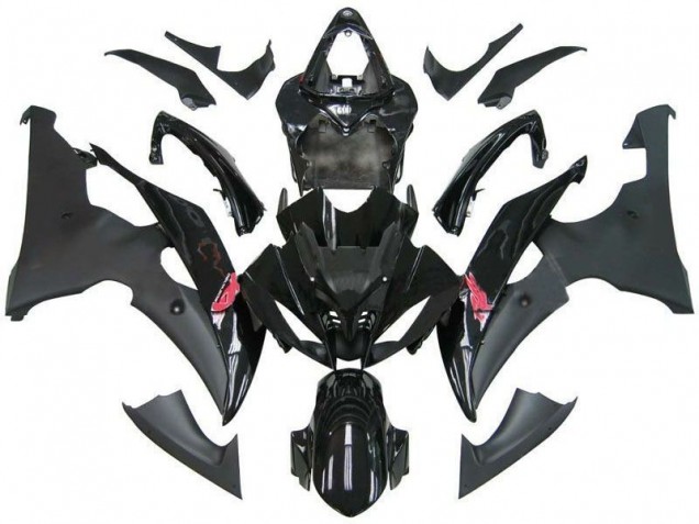 Contrast Black R6 08-16 YZF R6 Motorcycle Fairings Contrast Black R6 08-16 YZF R6 Motorcycle Fairings