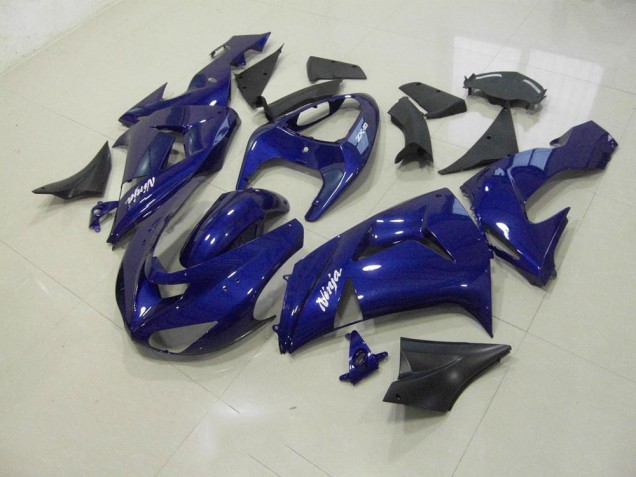 Dark Blue 06-07 ZX10R Motorcycle Fairings Dark Blue 06-07 ZX10R Motorcycle Fairings