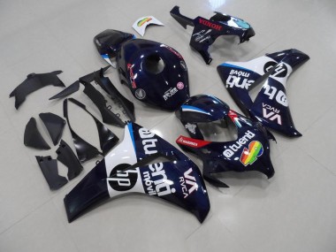 Dark Blue HP 08-11 CBR1000RR Motorcycle Fairings