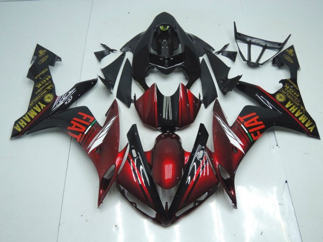 Dark Glossy Black 07-08 YZF R1 Motorcycle Fairings Dark Glossy Black 07-08 YZF R1 Motorcycle Fairings