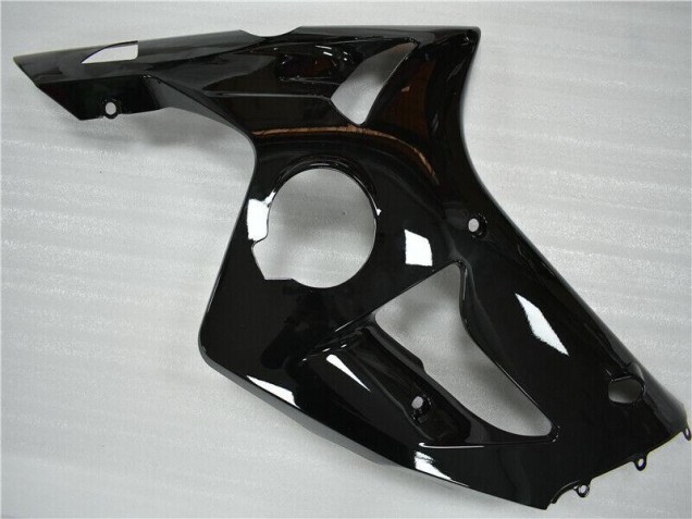 Glossy Black 03-04 ZX6R Motorcycle Fairings Glossy Black 03-04 ZX6R Motorcycle Fairings