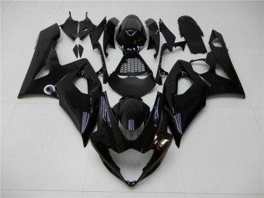 Glossy Black 05-06 GSXR 1000 Motorcycle Fairings