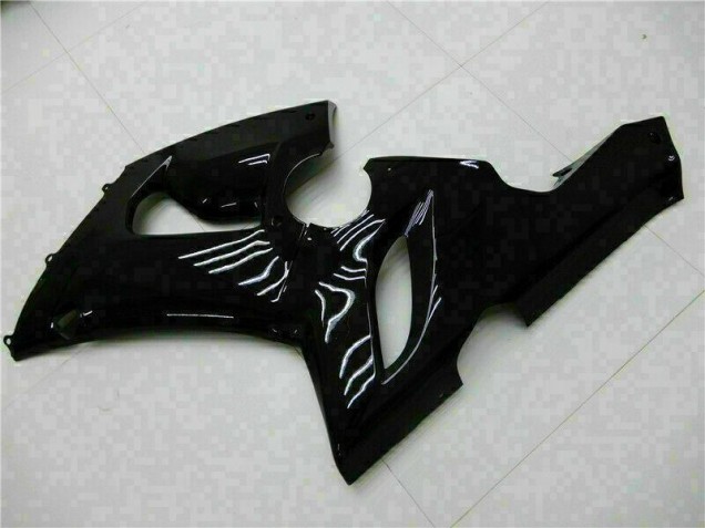 Glossy Black 05-06 ZX6R Motorcycle Fairing Glossy Black 05-06 ZX6R Motorcycle Fairing
