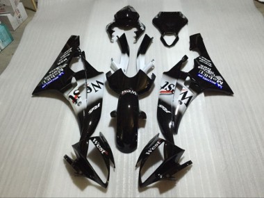 Glossy Black 06-07 YZF R6 Motorcycle Fairings