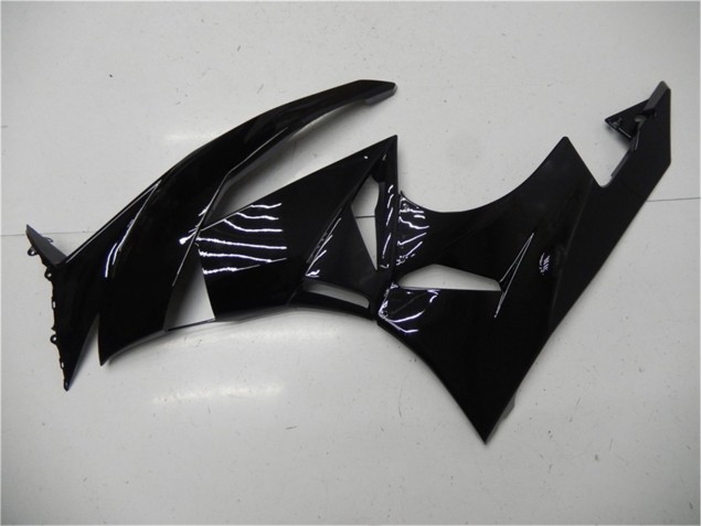 Glossy Black 09-12 ZX6R Motorcycle Fairings Glossy Black 09-12 ZX6R Motorcycle Fairings