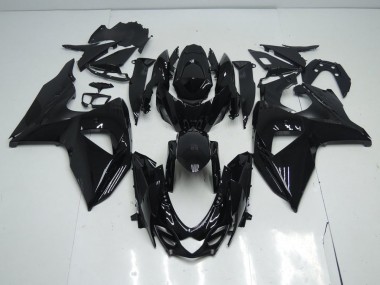 Glossy Black 09-16 GSXR 1000 Motorcycle Fairings