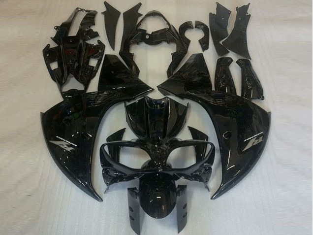 Glossy Black 12-14 YZF R1 Motorcycle Fairing