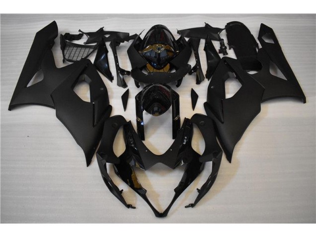 Glossy Matte Black 05-06 GSXR 1000 Motorcycle Fairings Glossy Matte Black 05-06 GSXR 1000 Motorcycle Fairings