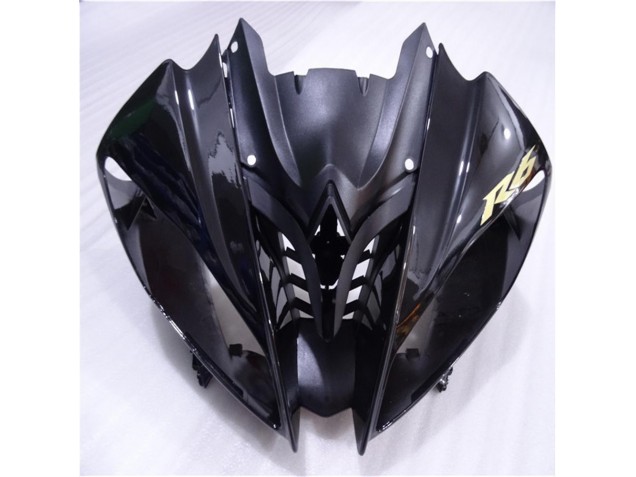 Glossy Matte Black 08-16 YZF R6 Motorcycle Fairings Glossy Matte Black 08-16 YZF R6 Motorcycle Fairings