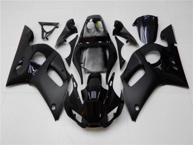 Glossy Matte Black 98-02 YZF R6 Motorcycle Fairings