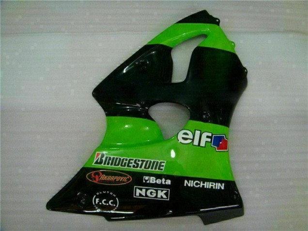 Green 00-02 ZX6R Motorcycle Fairings Green 00-02 ZX6R Motorcycle Fairings