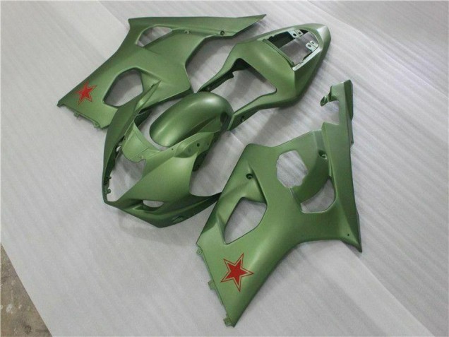 Green 03-04 GSXR 1000 Motorcycle Fairings Green 03-04 GSXR 1000 Motorcycle Fairings