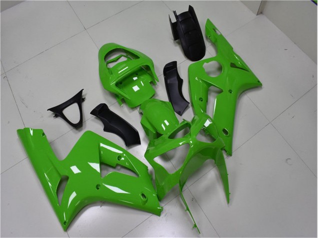 Green 03-04 ZX6R Motorcycle Fairing Green 03-04 ZX6R Motorcycle Fairing