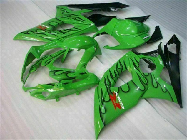 Green 05-06 GSXR 1000 Motorcycle Fairings Green 05-06 GSXR 1000 Motorcycle Fairings