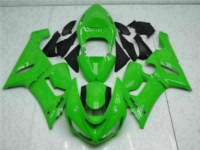 Green 05-06 ZX6R Full Motorcycle Fairing Kits Green 05-06 ZX6R Full Motorcycle Fairing Kits
