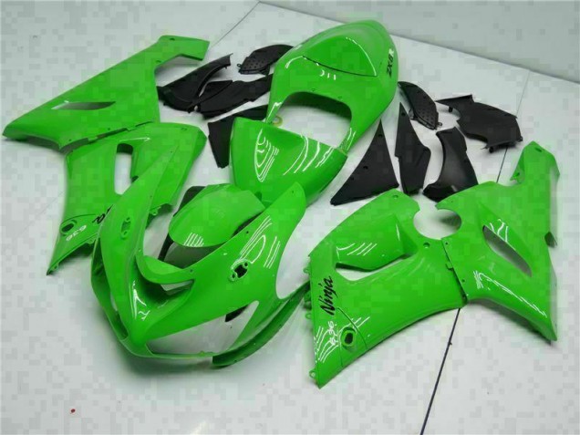 Green 05-06 ZX6R Full Motorcycle Fairing Kits Green 05-06 ZX6R Full Motorcycle Fairing Kits