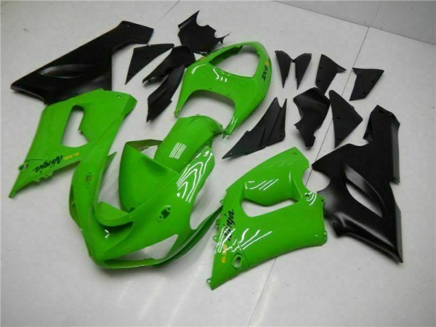 Green 05-06 ZX6R Motorcycle Fairing Kits Green 05-06 ZX6R Motorcycle Fairing Kits