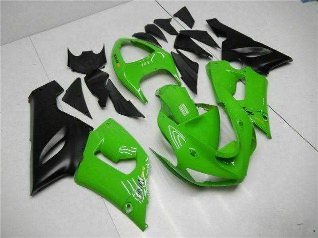 Green 05-06 ZX6R Motorcycle Fairing Kits Green 05-06 ZX6R Motorcycle Fairing Kits