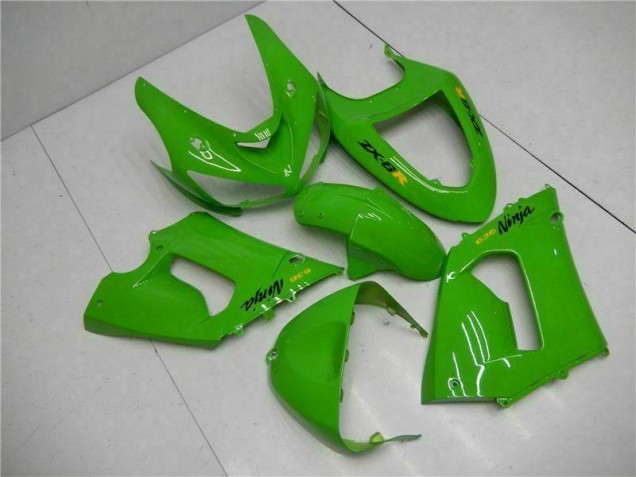 Green 05-06 ZX6R Motorcycle Fairing Kits Green 05-06 ZX6R Motorcycle Fairing Kits