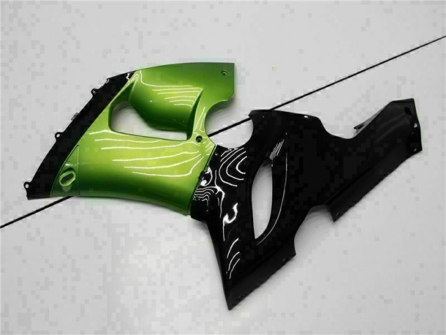 Green 05-06 ZX6R Motorcycle Fairing Kits & Plastic