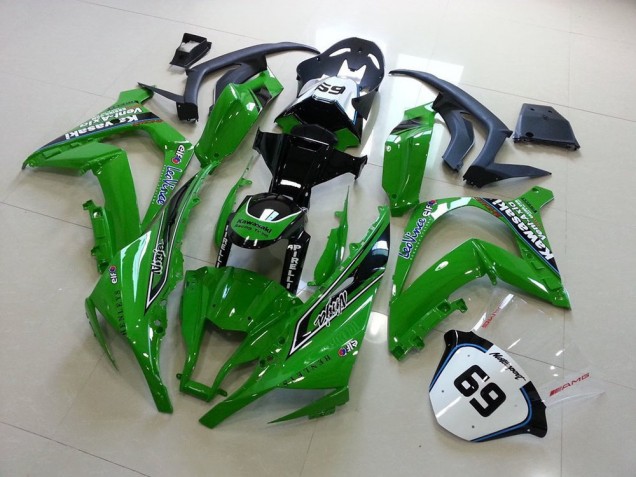 Green 11-15 ZX10R Motorcycle Fairings Green 11-15 ZX10R Motorcycle Fairings