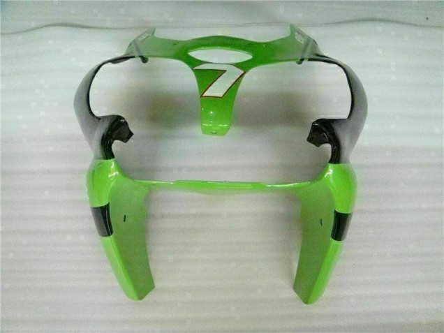 Green Black 00-02 ZX6R Full Motorcycle Fairing Kits Green Black 00-02 ZX6R Full Motorcycle Fairing Kits