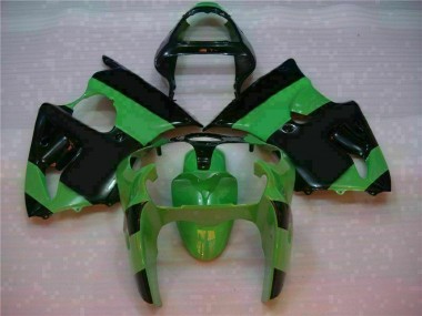 Green Black 00-02 ZX6R Motorcycle Bodywork