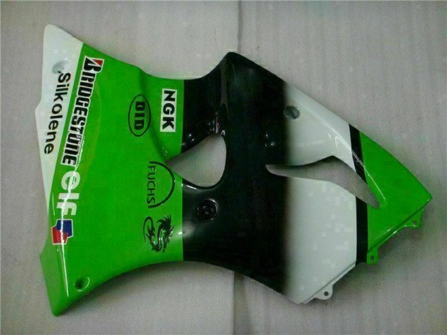 Green Black 00-02 ZX6R Motorcycle Fairing & Bodywork Green Black 00-02 ZX6R Motorcycle Fairing & Bodywork