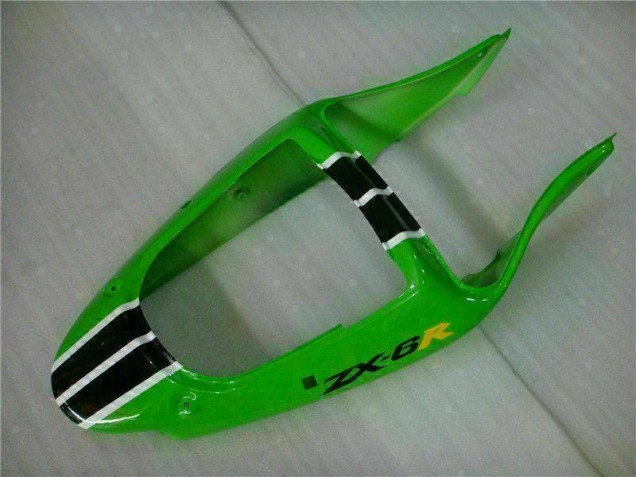 Green Black 00-02 ZX6R Motorcycle Fairing & Bodywork Green Black 00-02 ZX6R Motorcycle Fairing & Bodywork