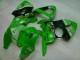 Green Black 00-02 ZX6R Motorcycle Fairing
