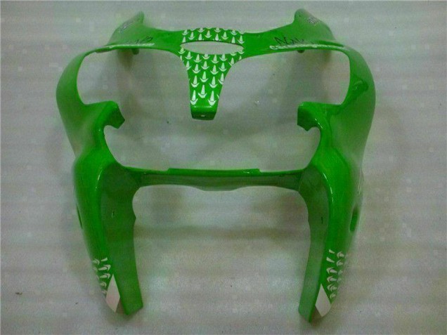 Green Black 00-02 ZX6R Motorcycle Fairing