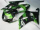 Green Black 01-03 GSXR 600/750 Motorcycle Fairings Green Black 01-03 GSXR 600/750 Motorcycle Fairings